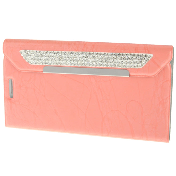 Wallet Style Diamond Encrusted Roots Texture Horizontal Flip Leather Case for Galaxy SIII / i9300