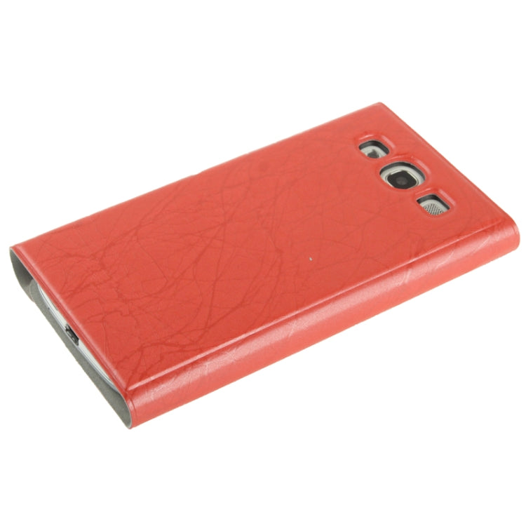 Wallet Style Diamond Encrusted Roots Texture Horizontal Flip Leather Case for Galaxy SIII / i9300