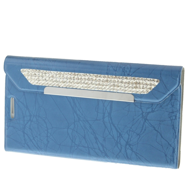 Wallet Style Diamond Encrusted Roots Texture Horizontal Flip Leather Case for Galaxy SIII / i9300