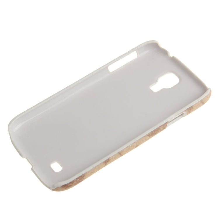 Crystal Frosted Maple Leaves Pattern Plastic Case for Galaxy S IV mini / i9190