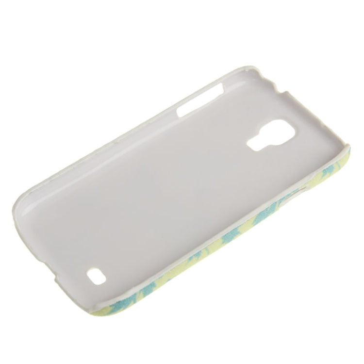 Crystal Frosted Maple Leaves Pattern Plastic Case for Galaxy S IV mini / i9190