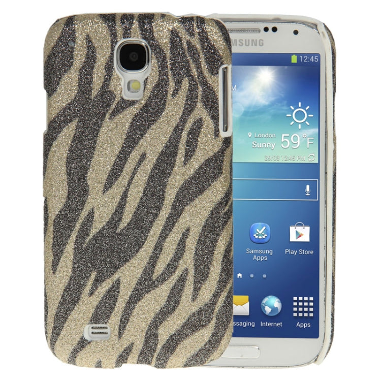 Crystal Frosted Zebra Pattern Plastic Case for Galaxy S IV mini / i9190