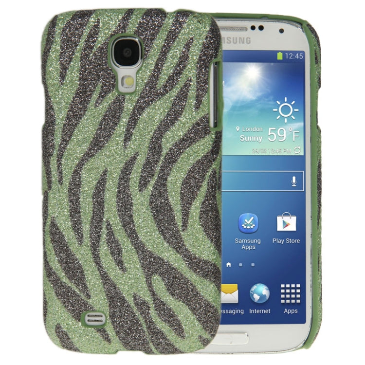 Crystal Frosted Zebra Pattern Plastic Case for Galaxy S IV mini / i9190
