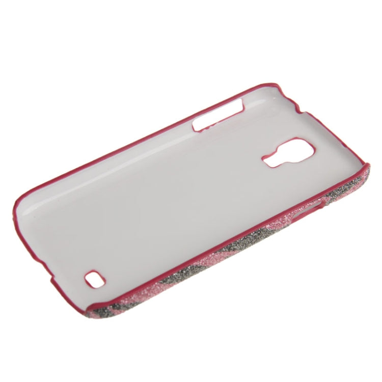 Crystal Frosted Zebra Pattern Plastic Case for Galaxy S IV mini / i9190