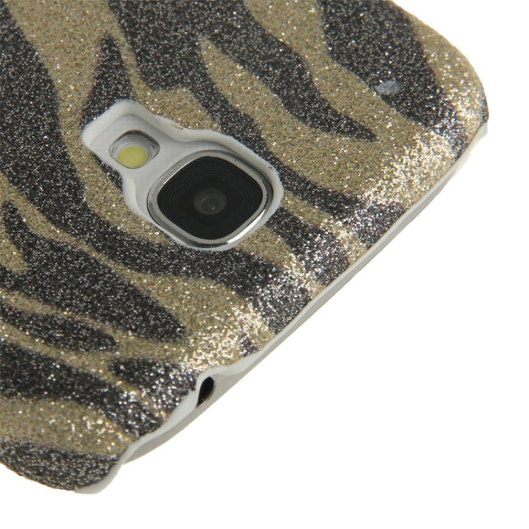 Crystal Frosted Zebra Pattern Plastic Case for Galaxy S IV mini / i9190