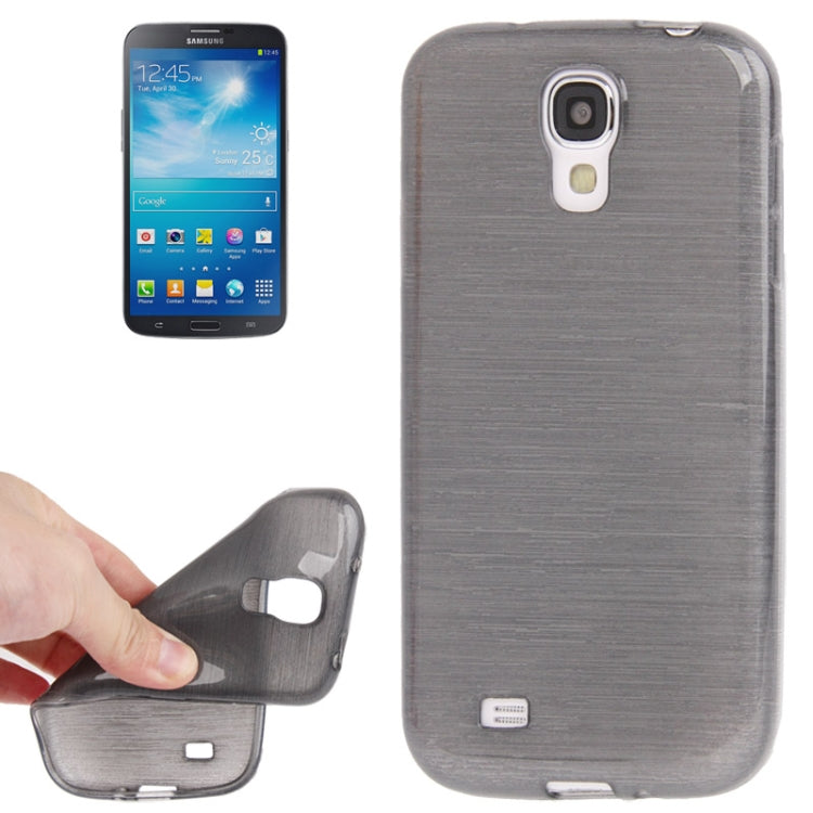 Brushed Texture TPU Protective Case for Galaxy S IV / i9500