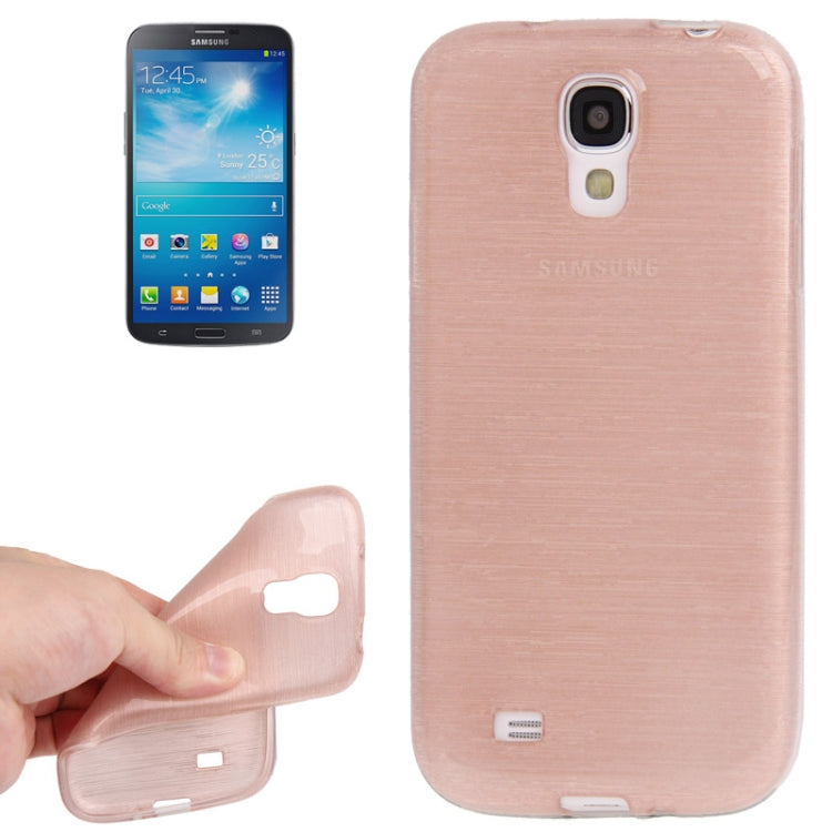 Brushed Texture TPU Protective Case for Galaxy S IV / i9500