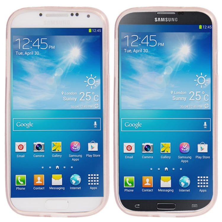 Brushed Texture TPU Protective Case for Galaxy S IV / i9500