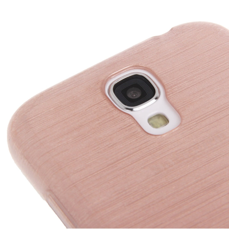 Brushed Texture TPU Protective Case for Galaxy S IV / i9500