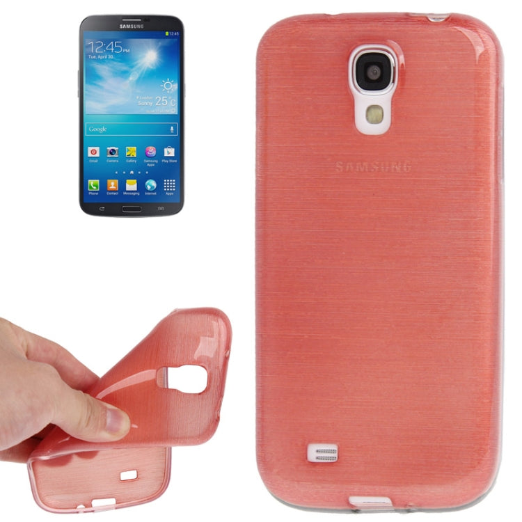 Brushed Texture TPU Protective Case for Galaxy S IV / i9500