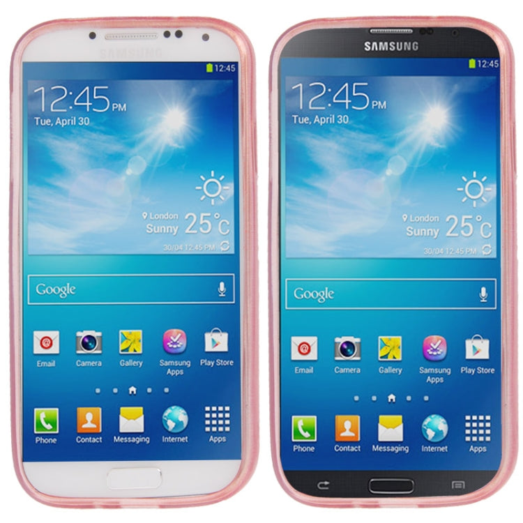 Brushed Texture TPU Protective Case for Galaxy S IV / i9500