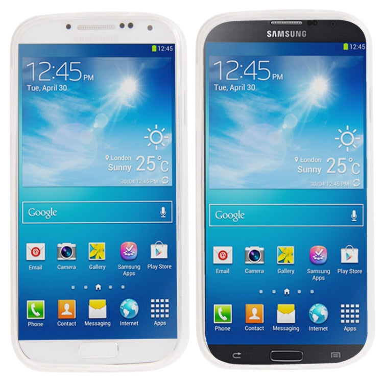 Brushed Texture TPU Protective Case for Galaxy S IV / i9500