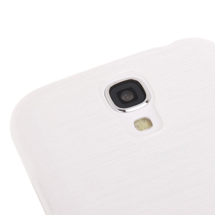 Brushed Texture TPU Protective Case for Galaxy S IV / i9500