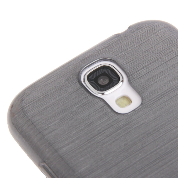Brushed Texture TPU Protective Case for Galaxy S IV / i9500