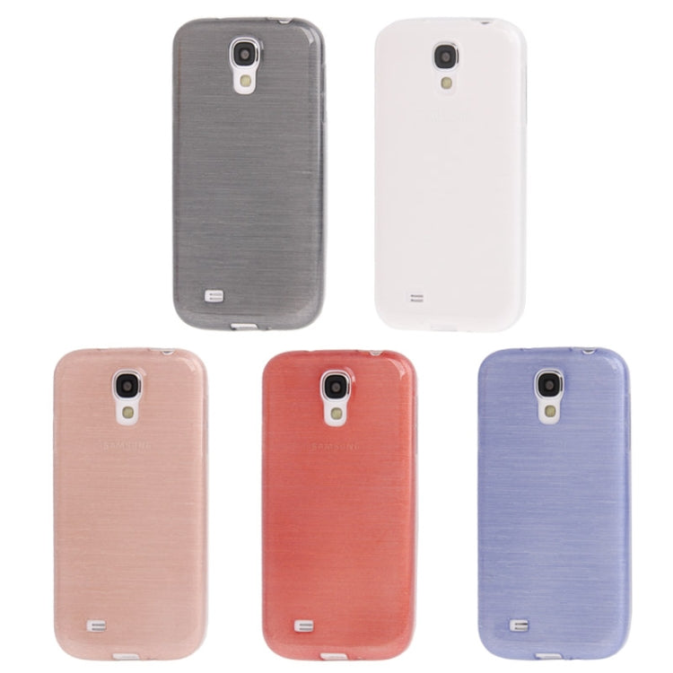 Brushed Texture TPU Protective Case for Galaxy S IV / i9500