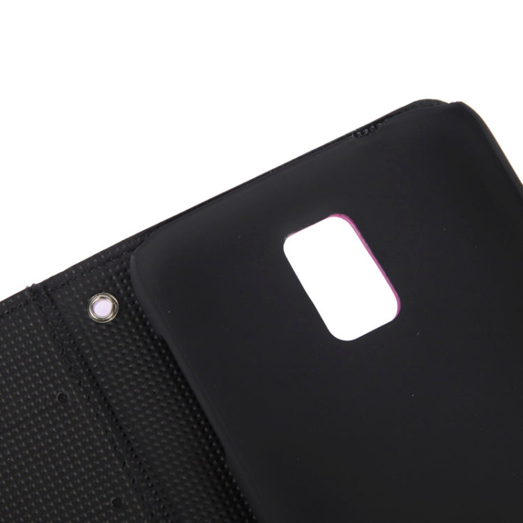 Flip Frosted Leather Case with Card Slots & Lanyard for Galaxy S5 / G900