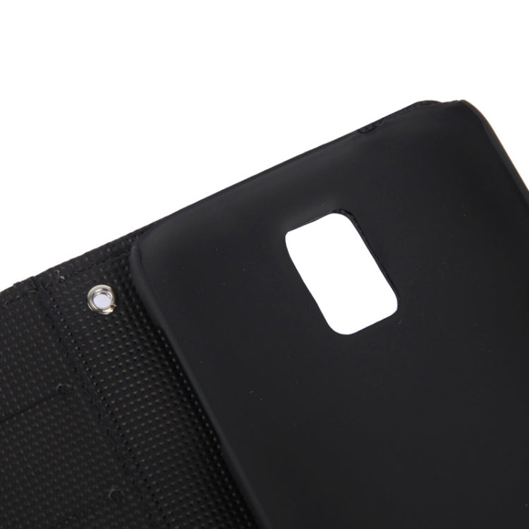 Flip Frosted Leather Case with Card Slots & Lanyard for Galaxy S5 / G900