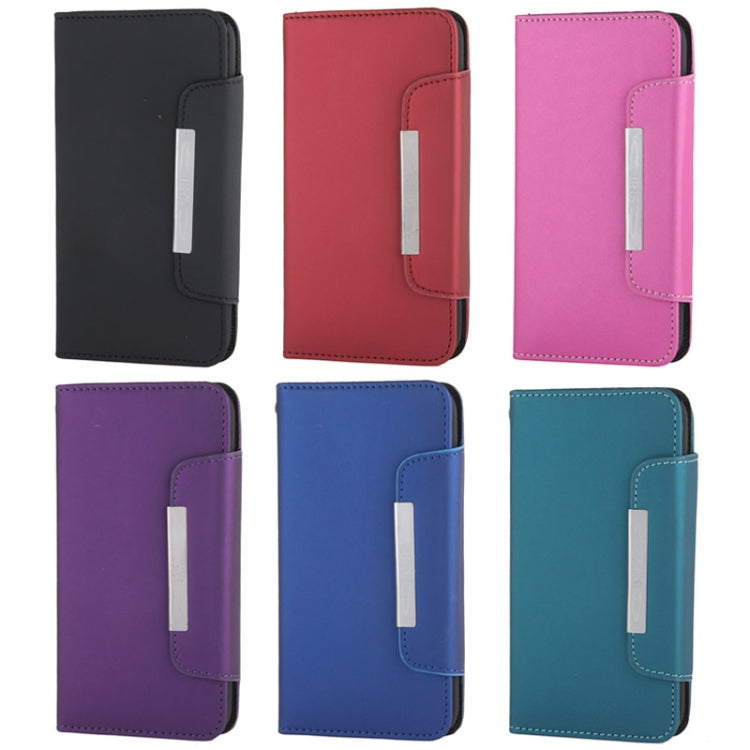 Flip Frosted Leather Case with Card Slots & Lanyard for Galaxy S5 / G900
