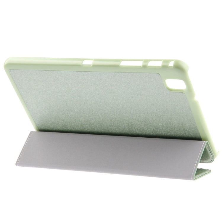 3-folding Hairline Texture Leather Case with Holder for Galaxy Tab Pro 8.4 / T320