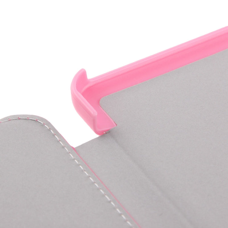 3-folding Hairline Texture Leather Case with Holder for Galaxy Tab Pro 8.4 / T320