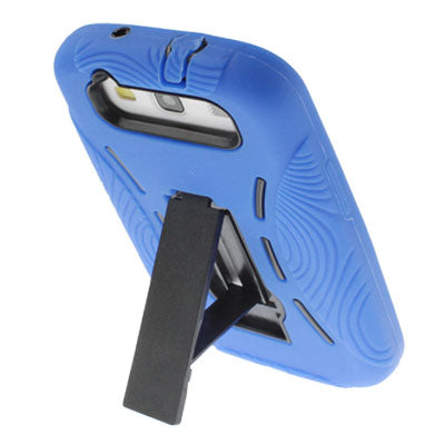 Silicone Case + Plastic Case with Holder for Galaxy SIII / i9300