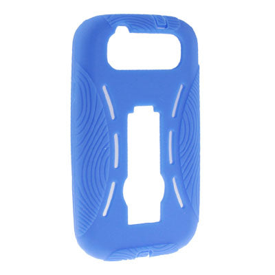 Silicone Case + Plastic Case with Holder for Galaxy SIII / i9300
