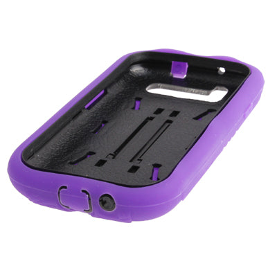 Silicone Case + Plastic Case with Holder for Galaxy SIII / i9300