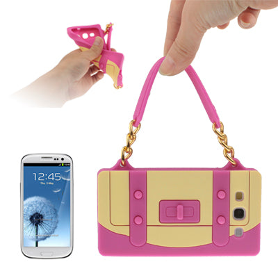 Cliche Series Handbag Shape Silicon Case for Galaxy SIII / i9300