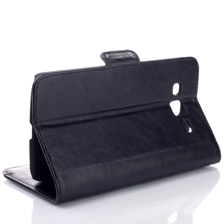 Oil Leather Case with Credit Card Slot & Holder for Galaxy Grand 2 / G7106