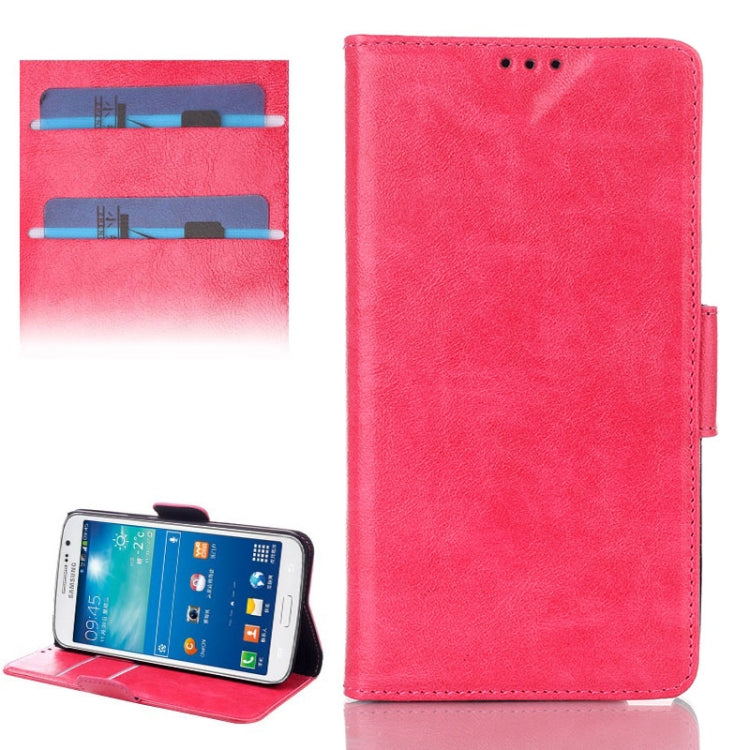 Oil Leather Case with Credit Card Slot & Holder for Galaxy Grand 2 / G7106