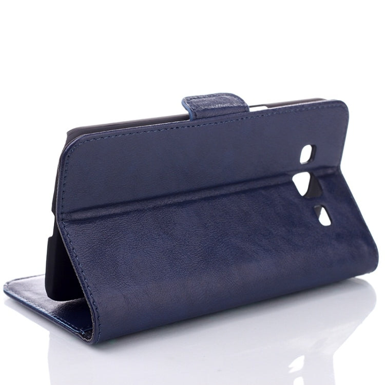 Oil Leather Case with Credit Card Slot & Holder for Galaxy Grand 2 / G7106