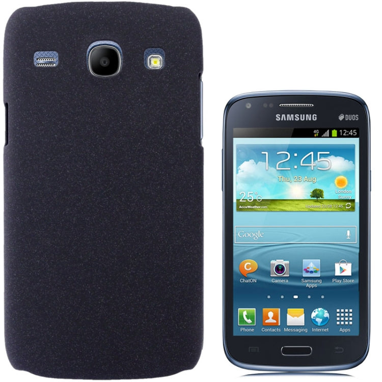 Scrub Plastic Case for Galaxy Core / i8262 / i8260(Black)