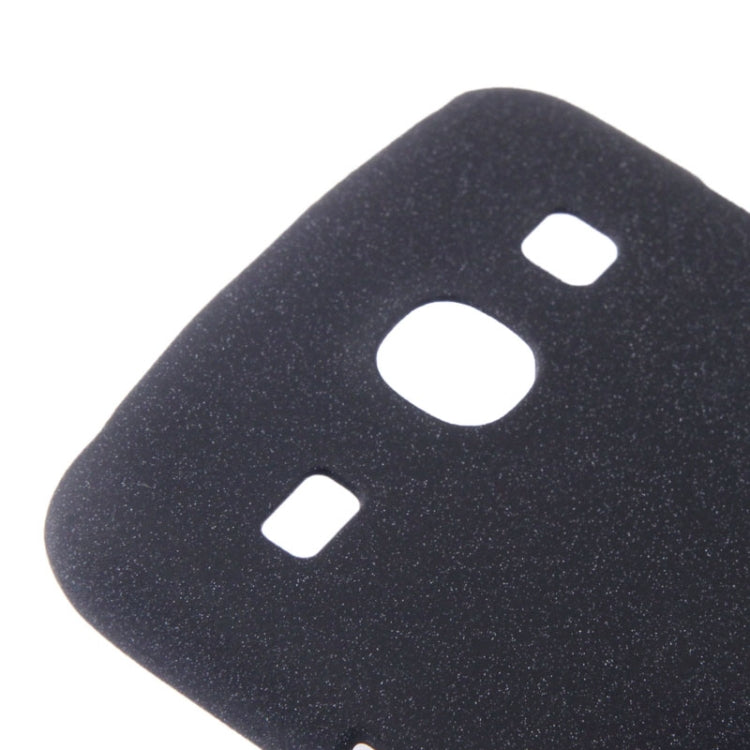 Scrub Plastic Case for Galaxy Core / i8262 / i8260(Black)