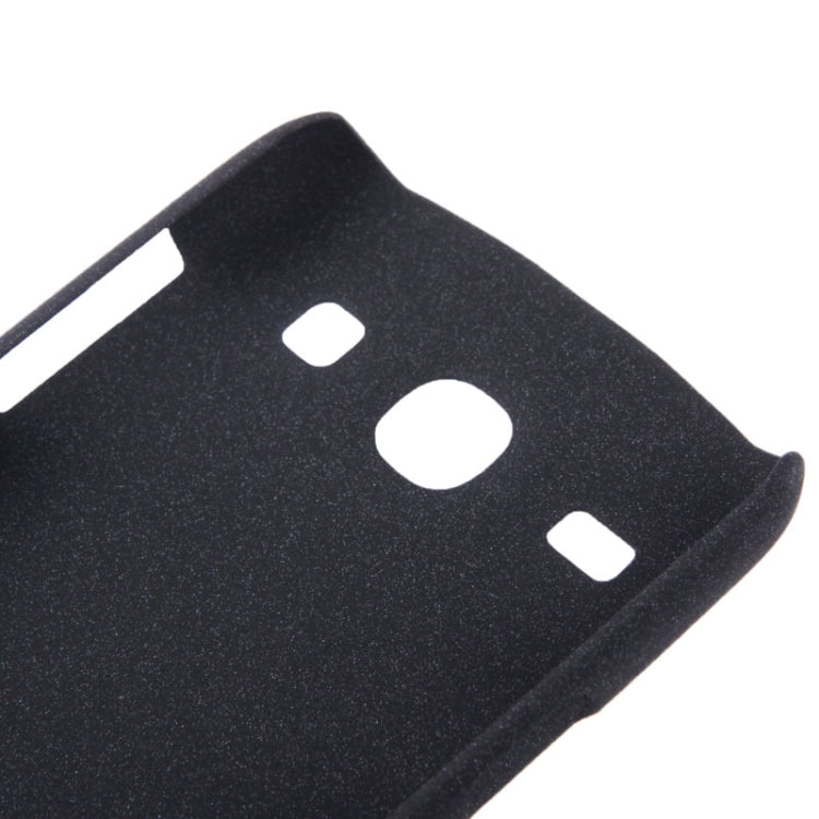 Scrub Plastic Case for Galaxy Core / i8262 / i8260(Black)
