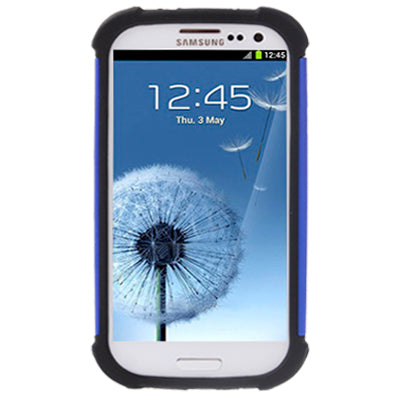 Luxury Bling Diamond Encrusted Detachable Plastic + Silicon Protective Cases for Galaxy SIII / i9300
