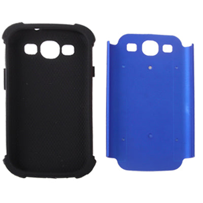 Luxury Bling Diamond Encrusted Detachable Plastic + Silicon Protective Cases for Galaxy SIII / i9300