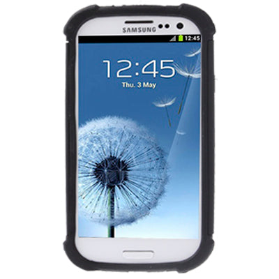 Luxury Bling Diamond Encrusted Detachable Plastic + Silicon Protective Cases for Galaxy SIII / i9300