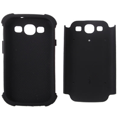 Luxury Bling Diamond Encrusted Detachable Plastic + Silicon Protective Cases for Galaxy SIII / i9300