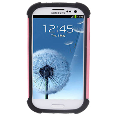 Luxury Bling Diamond Encrusted Detachable Plastic + Silicon Protective Cases for Galaxy SIII / i9300