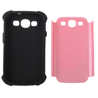Luxury Bling Diamond Encrusted Detachable Plastic + Silicon Protective Cases for Galaxy SIII / i9300