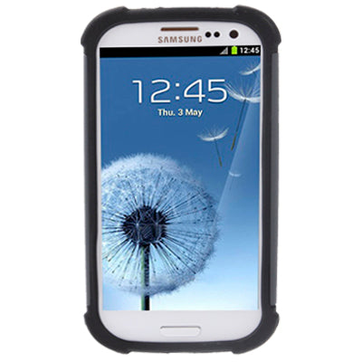 Luxury Bling Diamond Encrusted Detachable Plastic + Silicon Protective Cases for Galaxy SIII / i9300