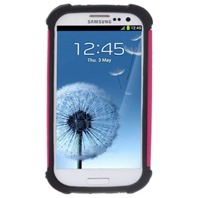 Luxury Bling Diamond Encrusted Detachable Plastic + Silicon Protective Cases for Galaxy SIII / i9300