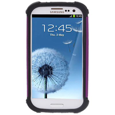 Luxury Bling Diamond Encrusted Detachable Plastic + Silicon Protective Cases for Galaxy SIII / i9300