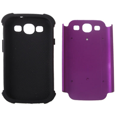 Luxury Bling Diamond Encrusted Detachable Plastic + Silicon Protective Cases for Galaxy SIII / i9300