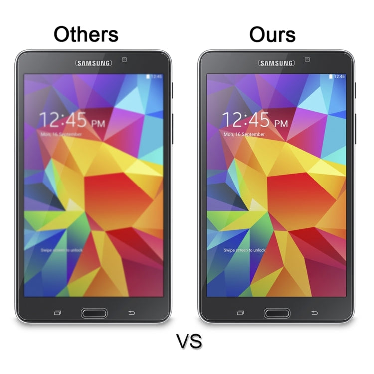 0.4mm 9H+ Surface Hardness 2.5D Explosion-proof Tempered Glass Film for Galaxy Tab 4 7.0 / T230 / T231 / T235(Transparent)