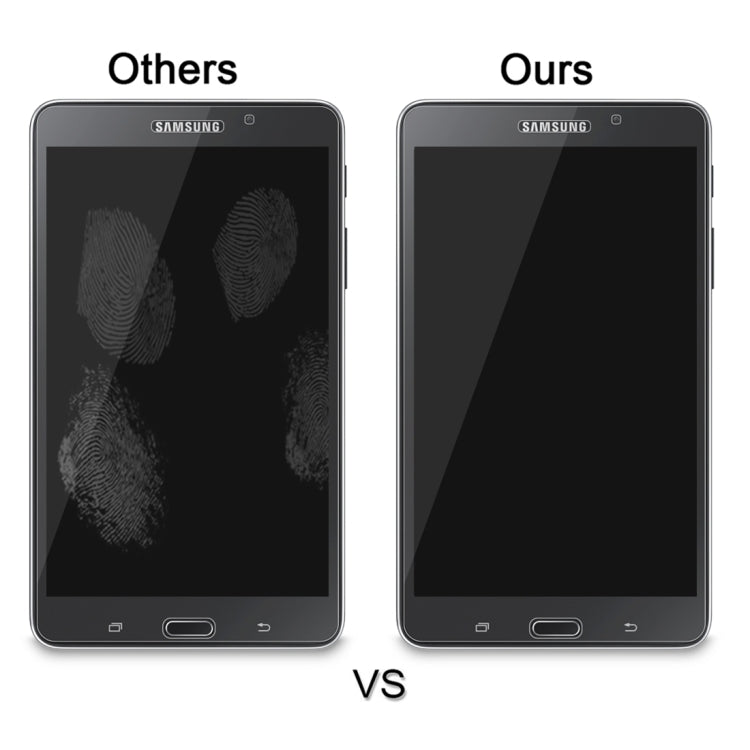 0.4mm 9H+ Surface Hardness 2.5D Explosion-proof Tempered Glass Film for Galaxy Tab 4 7.0 / T230 / T231 / T235(Transparent)