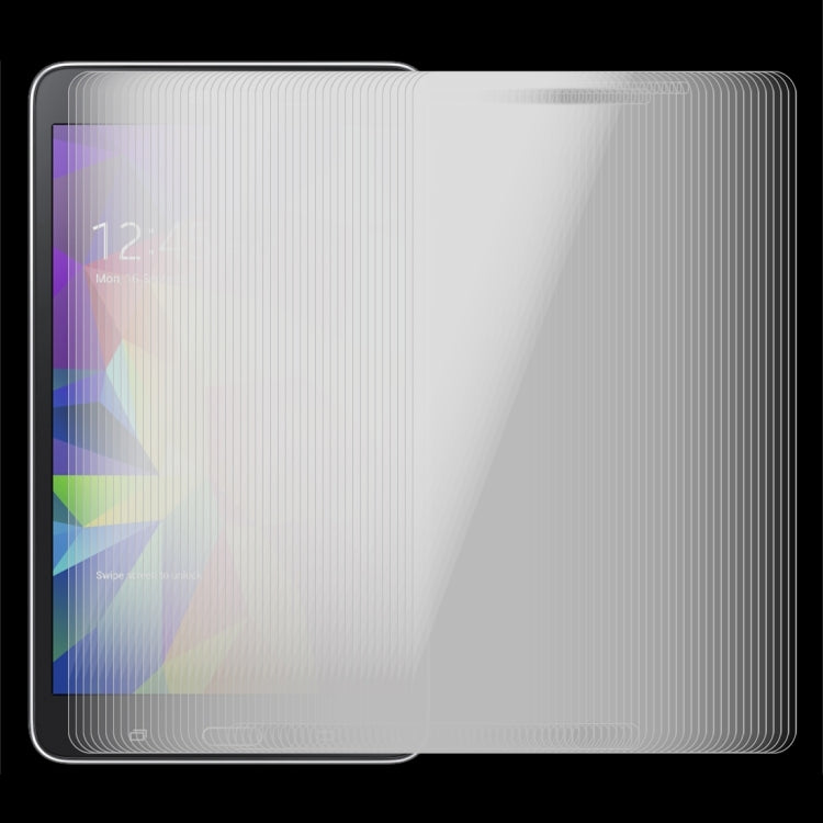 100 PCS 0.4mm 9H+ Surface Hardness 2.5D Explosion-proof Tempered Glass Film for Galaxy Tab 4 7.0 / T230 / T231 / T235