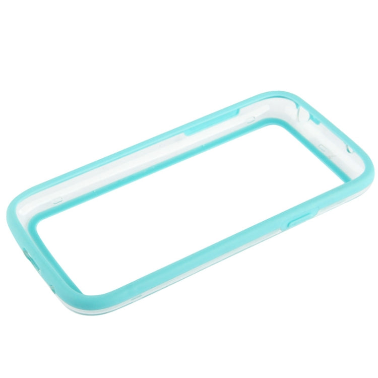 Transparent Plastic + TPU Bumper Frame for Galaxy S IV mini / i9190