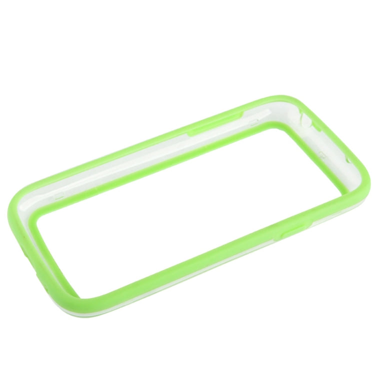 Transparent Plastic + TPU Bumper Frame for Galaxy S IV mini / i9190