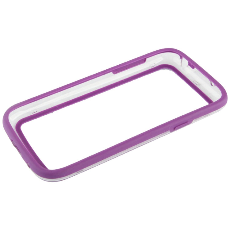 Transparent Plastic + TPU Bumper Frame for Galaxy S IV mini / i9190